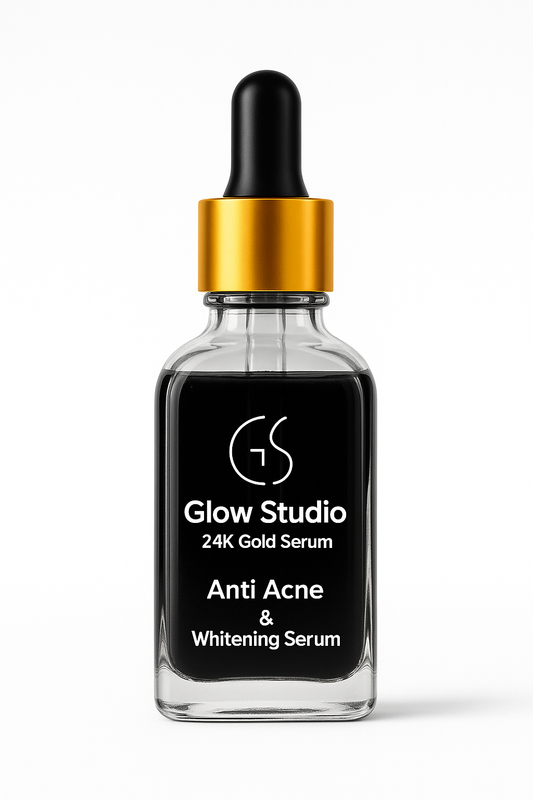 Glow Studio 24K Gold Serum – Anti-Acne & Whitening Treatment (30ml)
