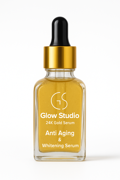 Glow Studio 24K Gold Serum – Anti-Aging & Whitening Treatment (30ml)
