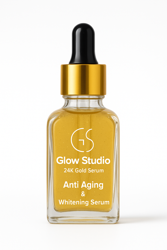 Glow Studio 24K Gold Serum – Anti-Aging & Whitening Treatment (30ml)